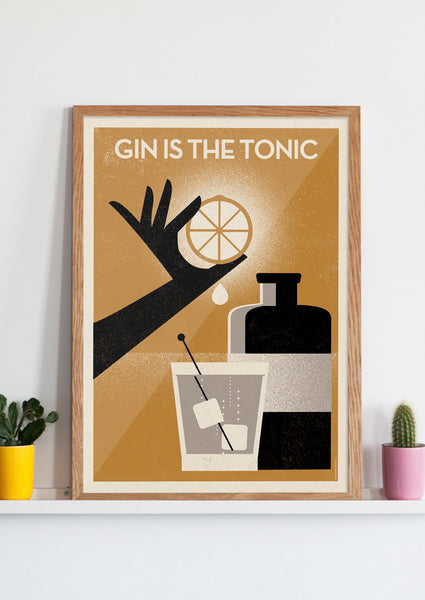 GIN IS THE TONIC