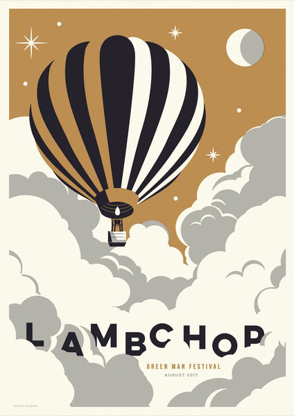 LAMBCHOP GIG POSTER