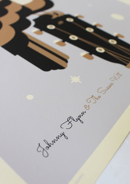 JOHNNY FLYNN GIG POSTER