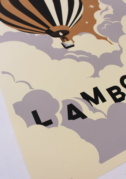 LAMBCHOP GIG POSTER