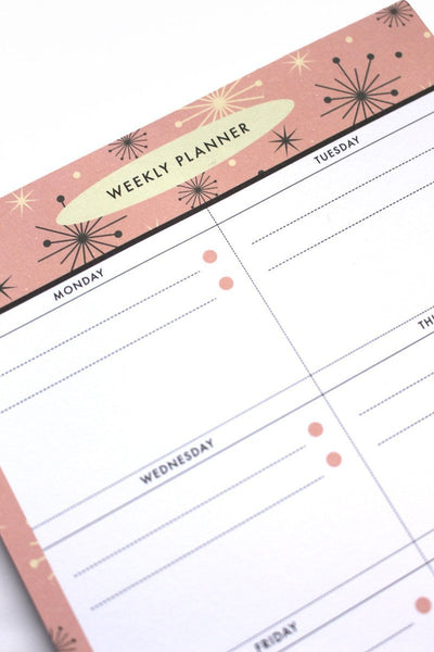 WEEKLY PLANNER A5 NOTEPAD