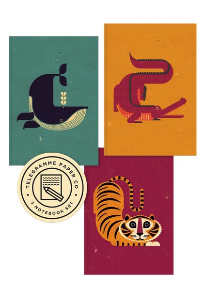 ANIMAL NOTEBOOK SET 1