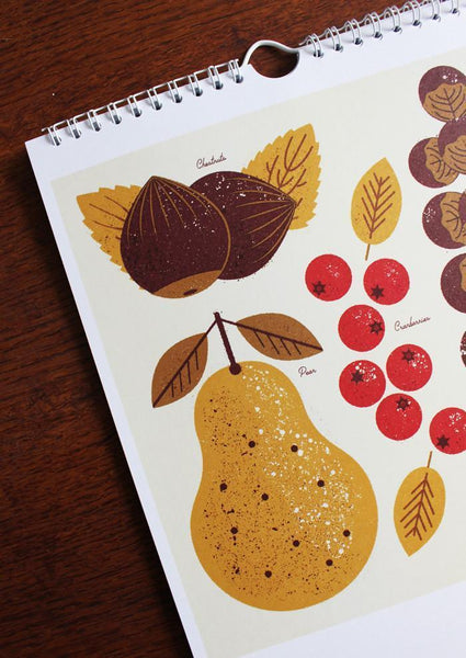 Telegramme Paper Co. Illustrated Calendar 2017