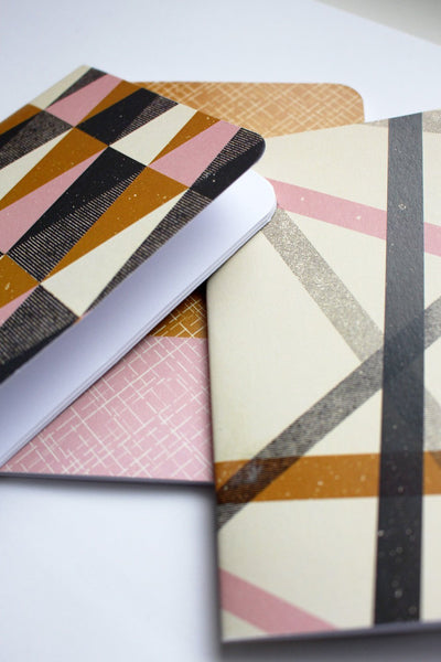 GEOMETRIC NOTEBOOK SET