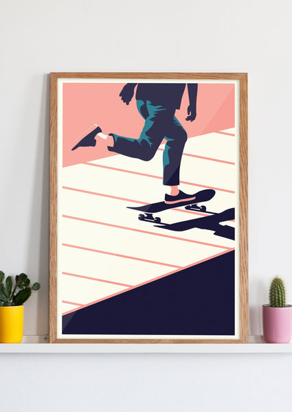 SUMMERTIME TRAVEL - SKATEBOARD