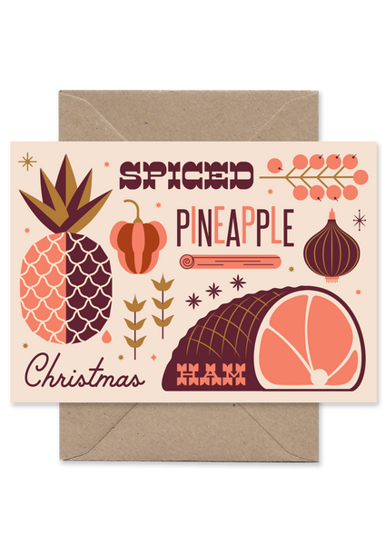 Telegramme x Gizzi Erskine Season's Eatings Christmas Card Set