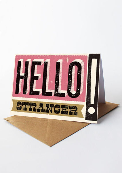 hello stranger!