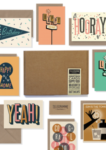 Essential Greetings Card Supply Box - 10 card set