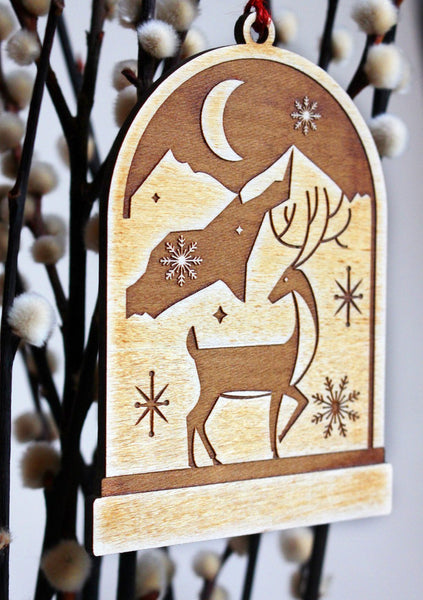 SNOWGLOBE CHRISTMAS ORNAMENT