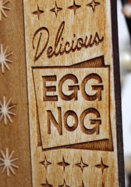 EGGNOG CHRISTMAS ORNAMENT