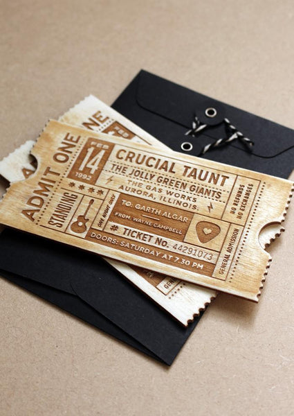 PERSONALISED TICKET - GIG