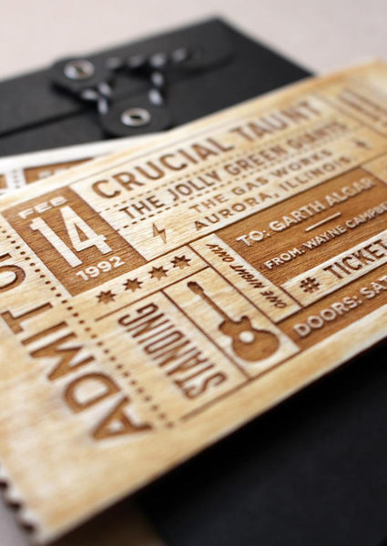 PERSONALISED TICKET - GIG