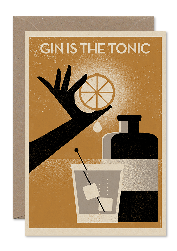 GIN IS THE TONIC