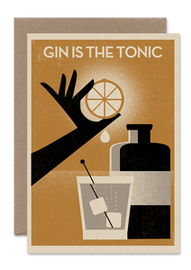 GIN IS THE TONIC