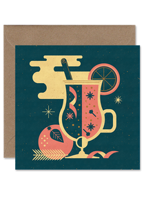 Mulled Wine Christmas Card
