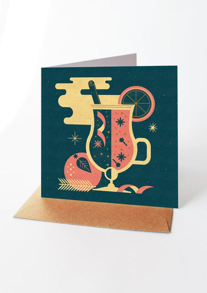 Mulled Wine Christmas Card