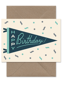 HAPPY BIRTHDAY PENNANT