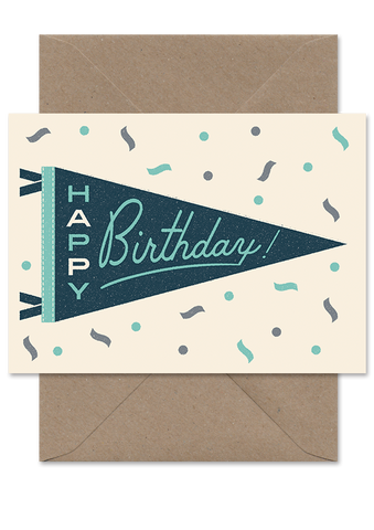 HAPPY BIRTHDAY PENNANT