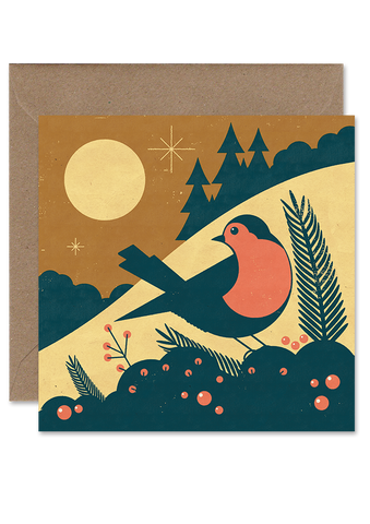 Robin Christmas Card
