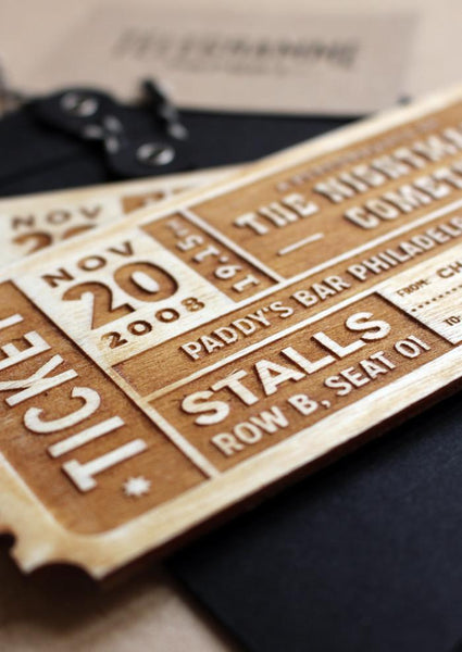 PERSONALISED TICKET - EVENT