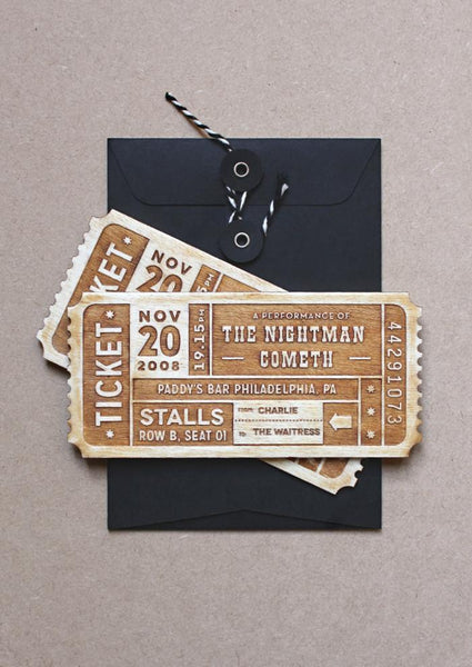 PERSONALISED TICKET - EVENT
